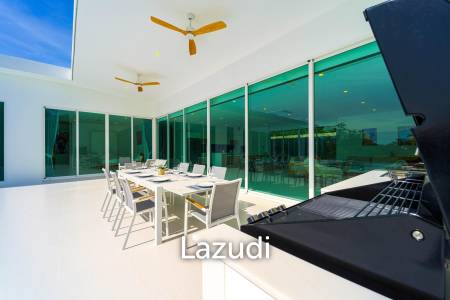 Luxurious 4-Bed Villa on 1,250 sqm Land in Palm Hills Golf Club, Hua Hin