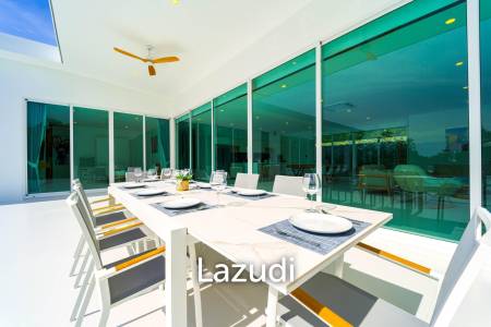 Luxurious 4-Bed Villa on 1,250 sqm Land in Palm Hills Golf Club, Hua Hin