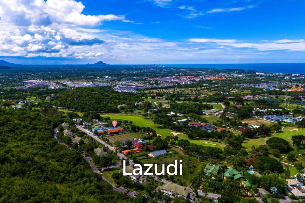 Luxurious 4-Bed Villa on 1,250 sqm Land in Palm Hills Golf Club, Hua Hin