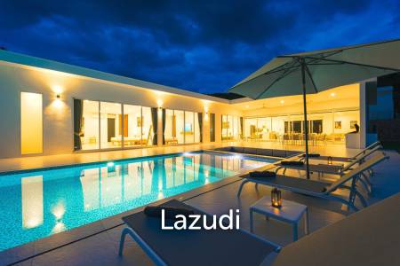 Luxurious 4-Bed Villa on 1,250 sqm Land in Palm Hills Golf Club, Hua Hin