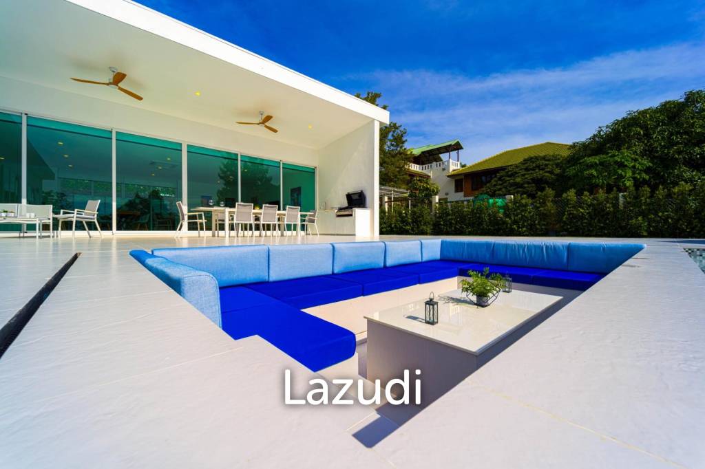 Luxurious 4-Bed Villa on 1,250 sqm Land in Palm Hills Golf Club, Hua Hin
