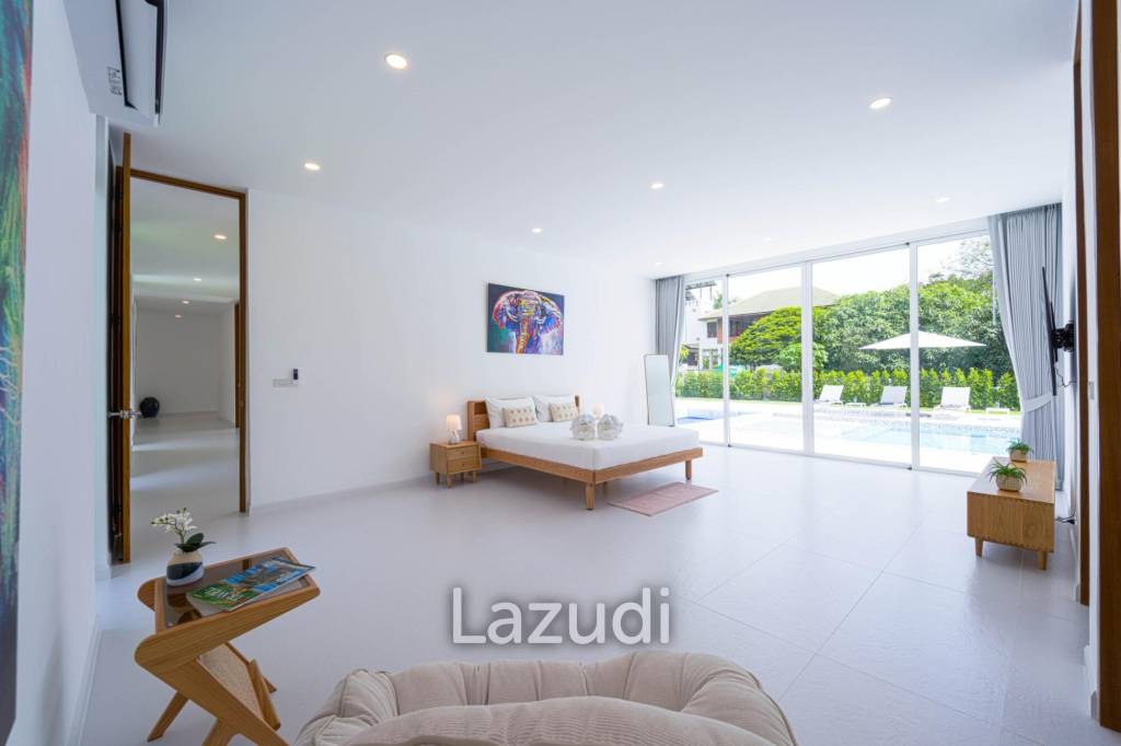 Luxurious 4-Bed Villa on 1,250 sqm Land in Palm Hills Golf Club, Hua Hin