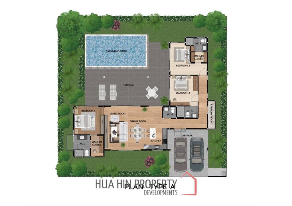 NANTRA RESIDENCE  : 3 BED LUXURY POOL VILLA