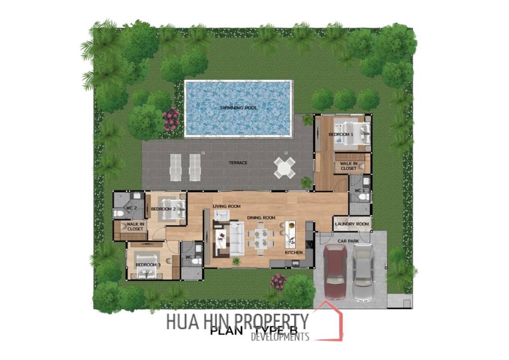 ืNANTRA RESIDENCE : 3 BED LUXURY POOL VILLA