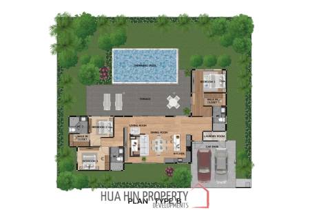 ืNANTRA RESIDENCE : 3 BED LUXURY POOL VILLA