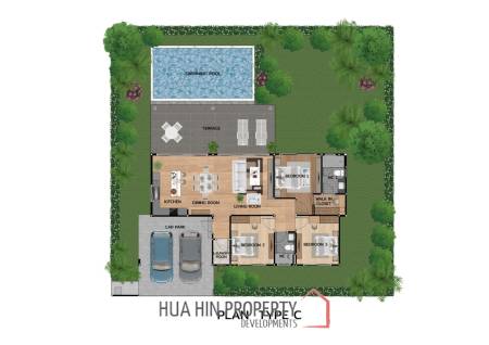 NANTRA RESIDENCE  : 3 BED LUXURY POOL VILLA