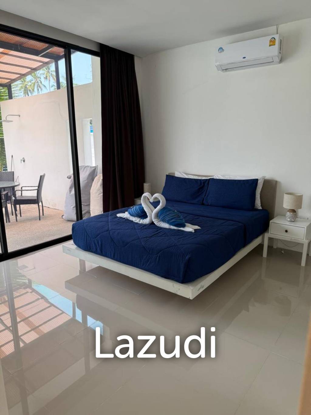 Fully Furnished 2-Bed 2.5 Bath Villa with Pool, Near Ban Tai Beach