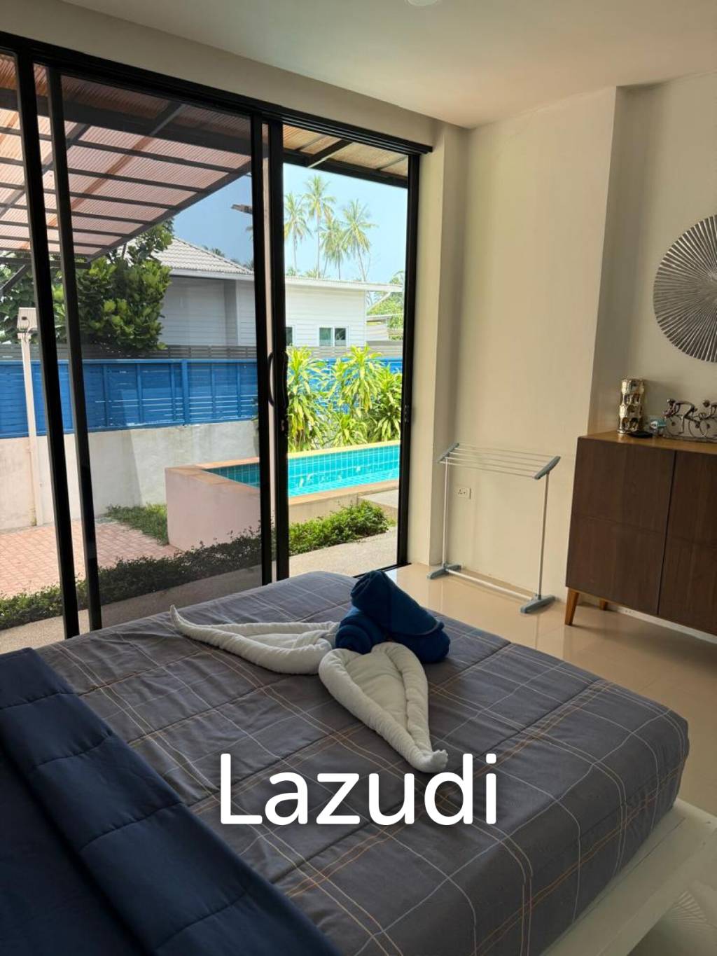 Fully Furnished 2-Bed 2.5 Bath Villa with Pool, Near Ban Tai Beach