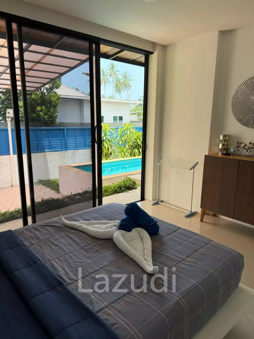 Fully Furnished 2-Bed 2.5 Bath Villa with Pool, Near Ban Tai Beach
