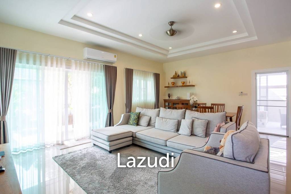 วิลล่า 3 ห้องนอนในโครงการเอ็มเมอรัลด์ ซีนเนอรี่ หัวหิน