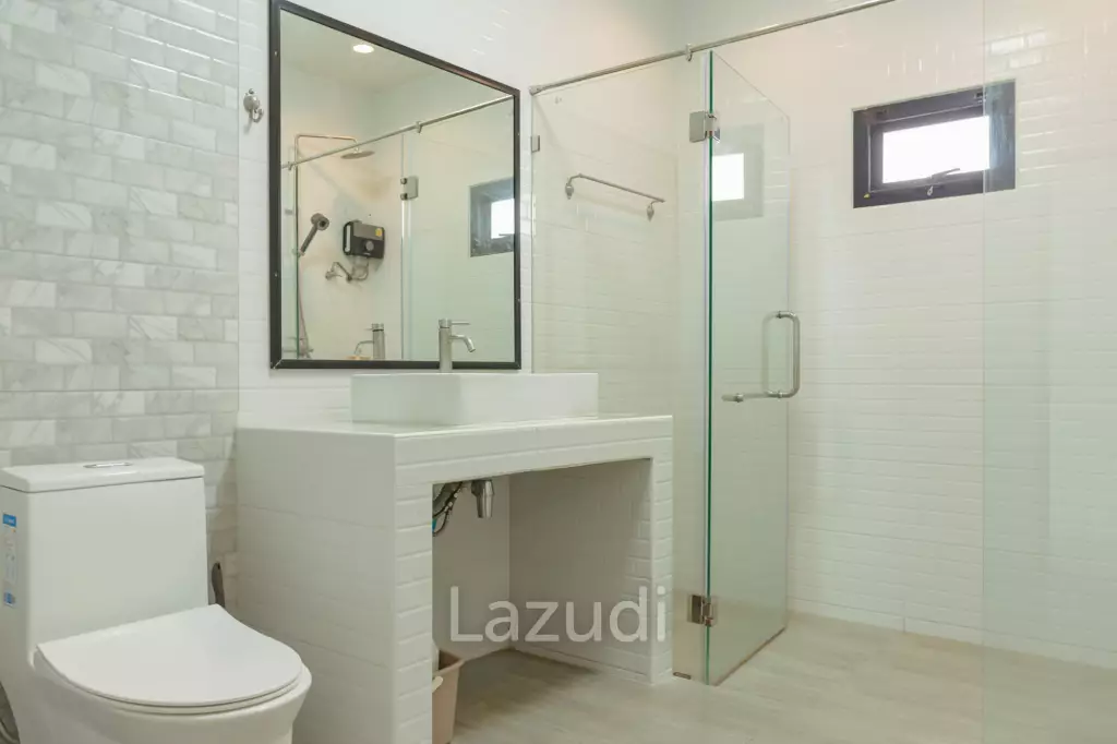 Great Value Pool villa in  1.5 Rai land near Samroiyot Beach