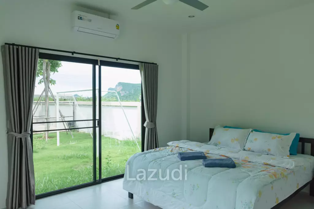 Great Value Pool villa in  1.5 Rai land near Samroiyot Beach