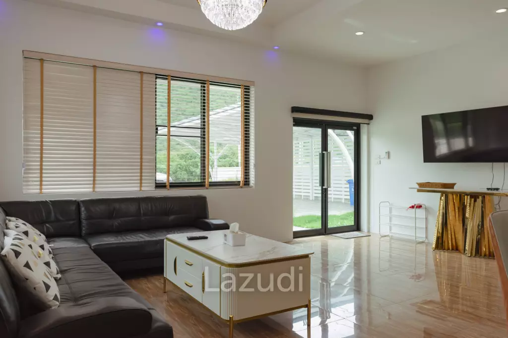 Great Value Pool villa in  1.5 Rai land near Samroiyot Beach