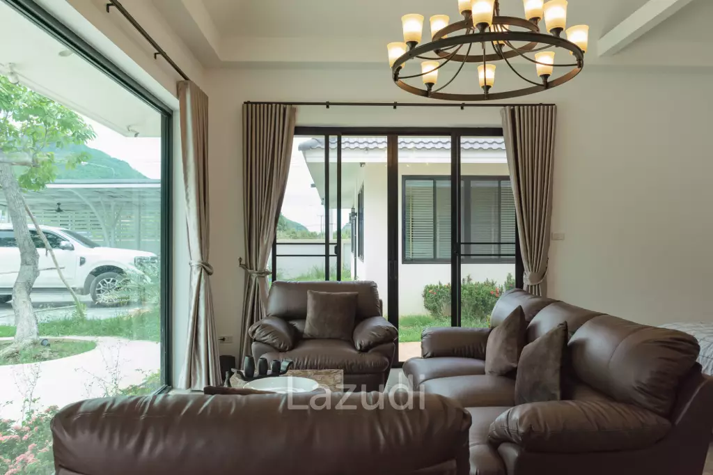 Great Value Pool villa in  1.5 Rai land near Samroiyot Beach