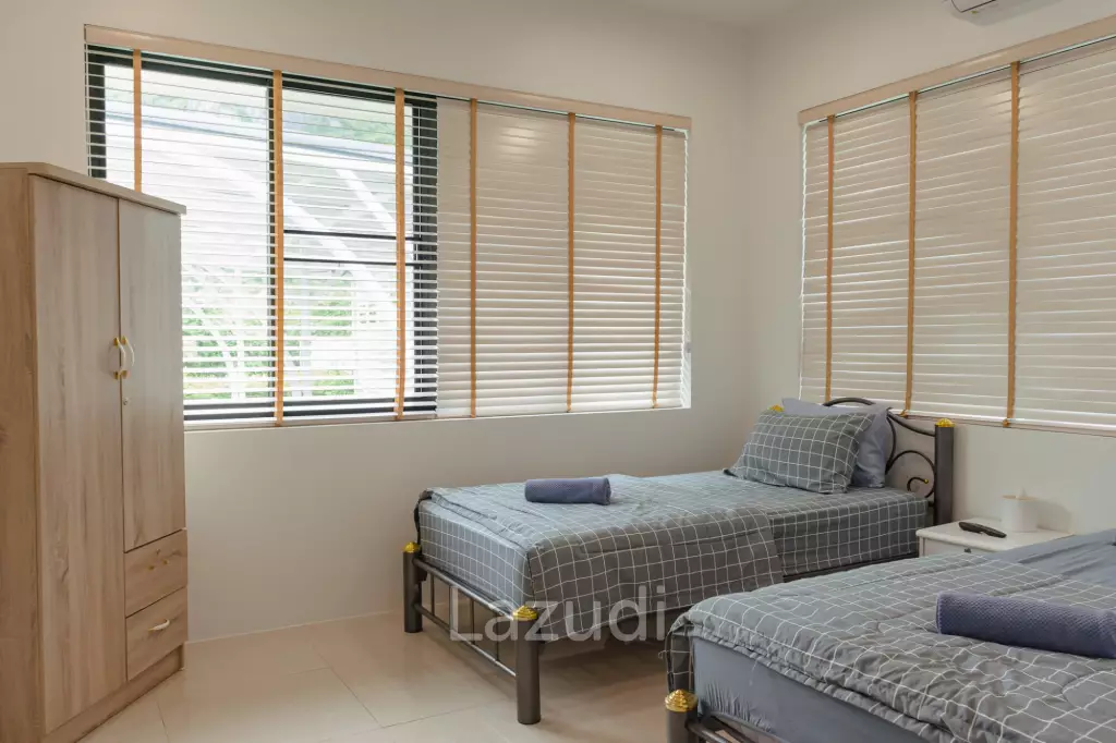 Great Value Pool villa in  1.5 Rai land near Samroiyot Beach