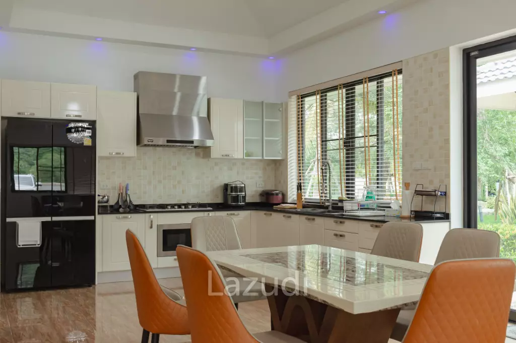 Great Value Pool villa in  1.5 Rai land near Samroiyot Beach