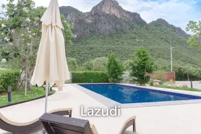Great Value Pool villa in  1.5 Rai land near Samroiyot Beach