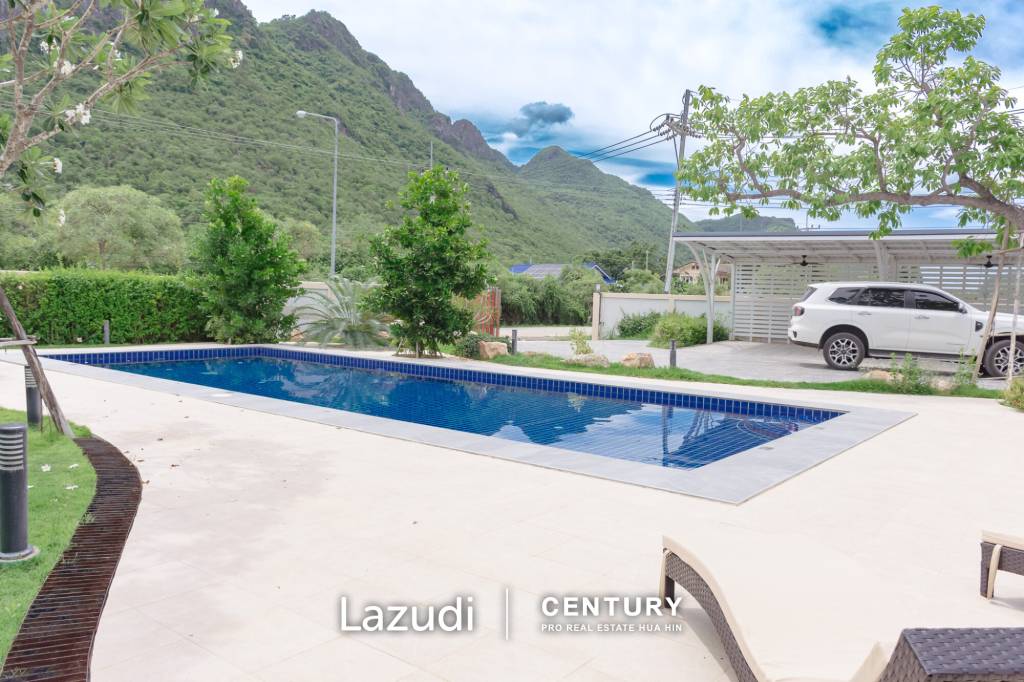 บ้านพูลวิลล่าใกล้หาดสามร้อยยอด บ้านพูลวิลล่าใกล้หาดสามร้อยยอด