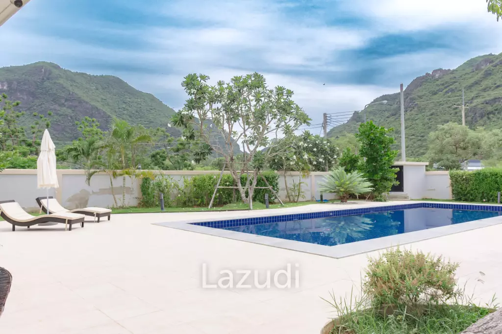 Great Value Pool villa in  1.5 Rai land near Samroiyot Beach