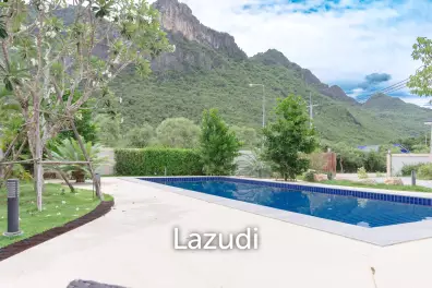 Great Value Pool villa in  1.5 Rai land near Samroiyot Beach