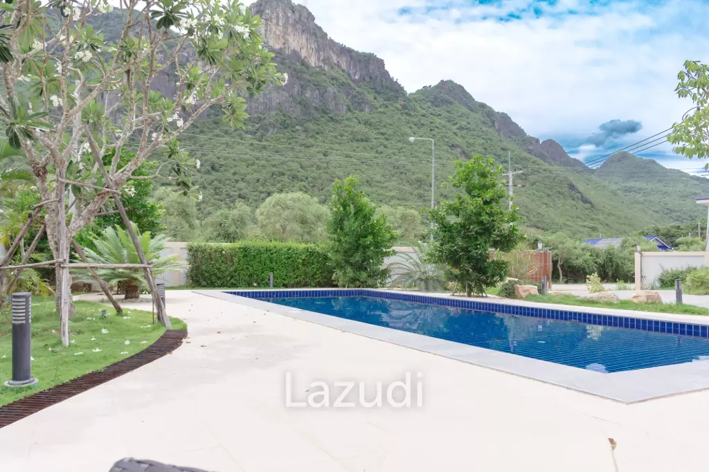 Great Value Pool villa in  1.5 Rai land near Samroiyot Beach