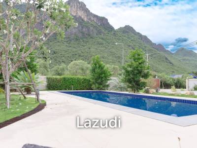 Great Value Pool villa in  1.5 Rai land near Samroiyot Beach