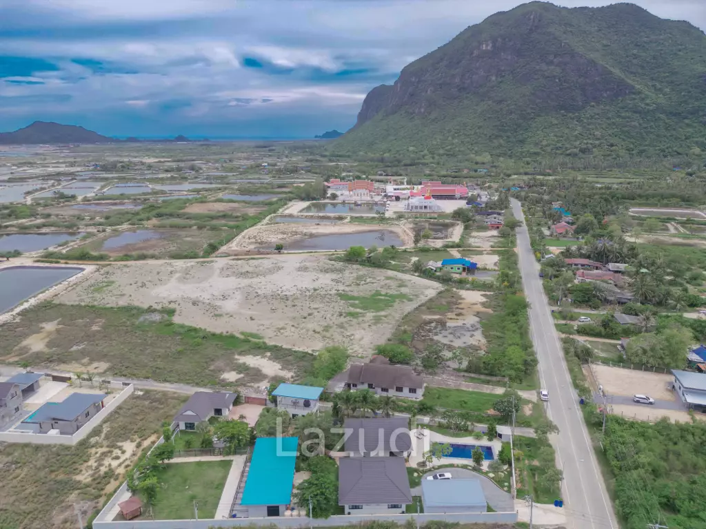 Great Value Pool villa in  1.5 Rai land near Samroiyot Beach