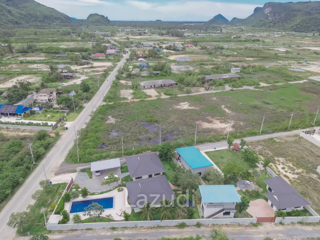 Great Value Pool villa in  1.5 Rai land near Samroiyot Beach