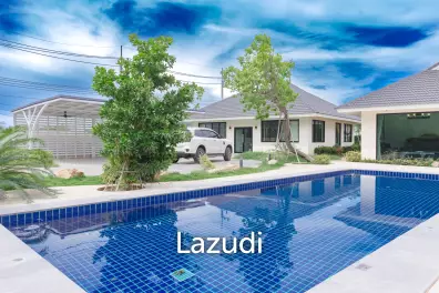 Great Value Pool villa in  1.5 Rai land near Samroiyot Beach