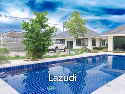 Great Value Pool villa in  1.5 Rai land near Samroiyot Beach
