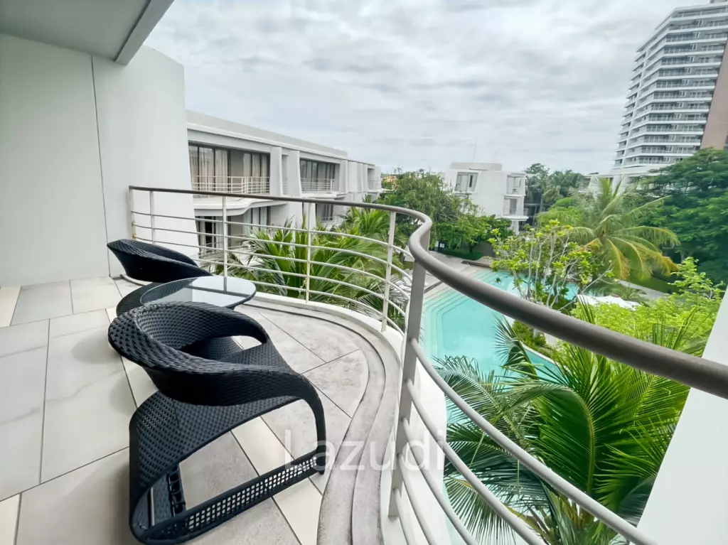 Baan San Kraam: Modern 1 Bedroom Condo with Pool View For Sale