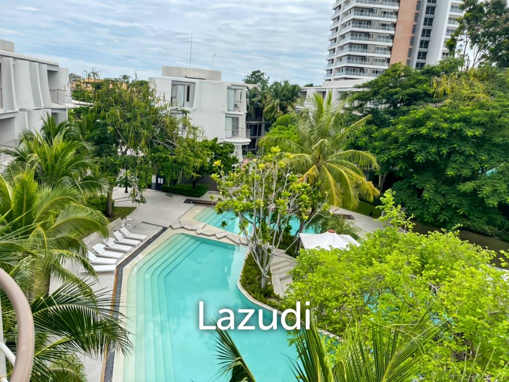 Baan San Kraam: Modern 1 Bedroom Condo with Pool View For Sale