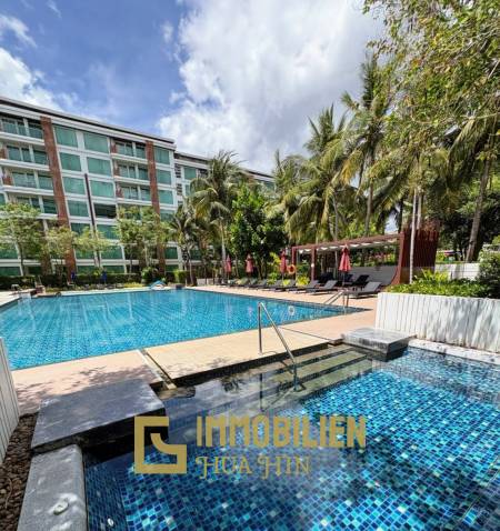 Pour la location: Spacieux condo de 2 chambres à coucher de style resort à l'Amari Residence Hua Hin