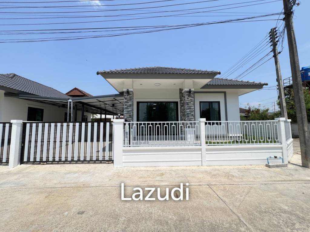 ขายบ้านหลังมุม 2 ห้องนอน ชั้นเดียวในโครงการสินานี 2 ท่าสาย