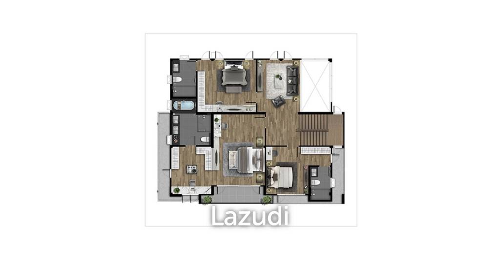 The City Bangna 4 bedrooms 5 Bathrooms 90 sq.w.