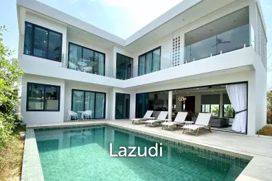 Brand new modern 4-bedroom pool villa in Rawai