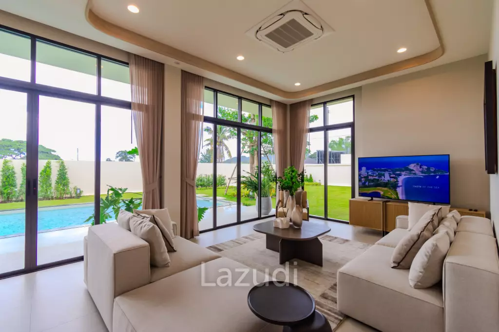 307 sqm pool villa in Thap Tai Hua Hin Issara Ville
