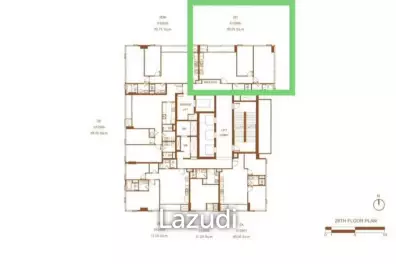 2 Bed 2 Bath 80 SQ.M SHUSH Ratchathewi