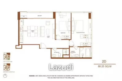2 Bed 2 Bath 80 SQ.M SHUSH Ratchathewi