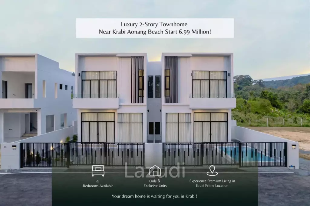 Modern Two-Story Townhouse in Ao Nang Krabi