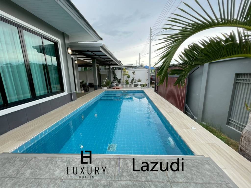 Tippawan Villa Hua Hin 8 – 3BR Pet-Friendly Pool Villa