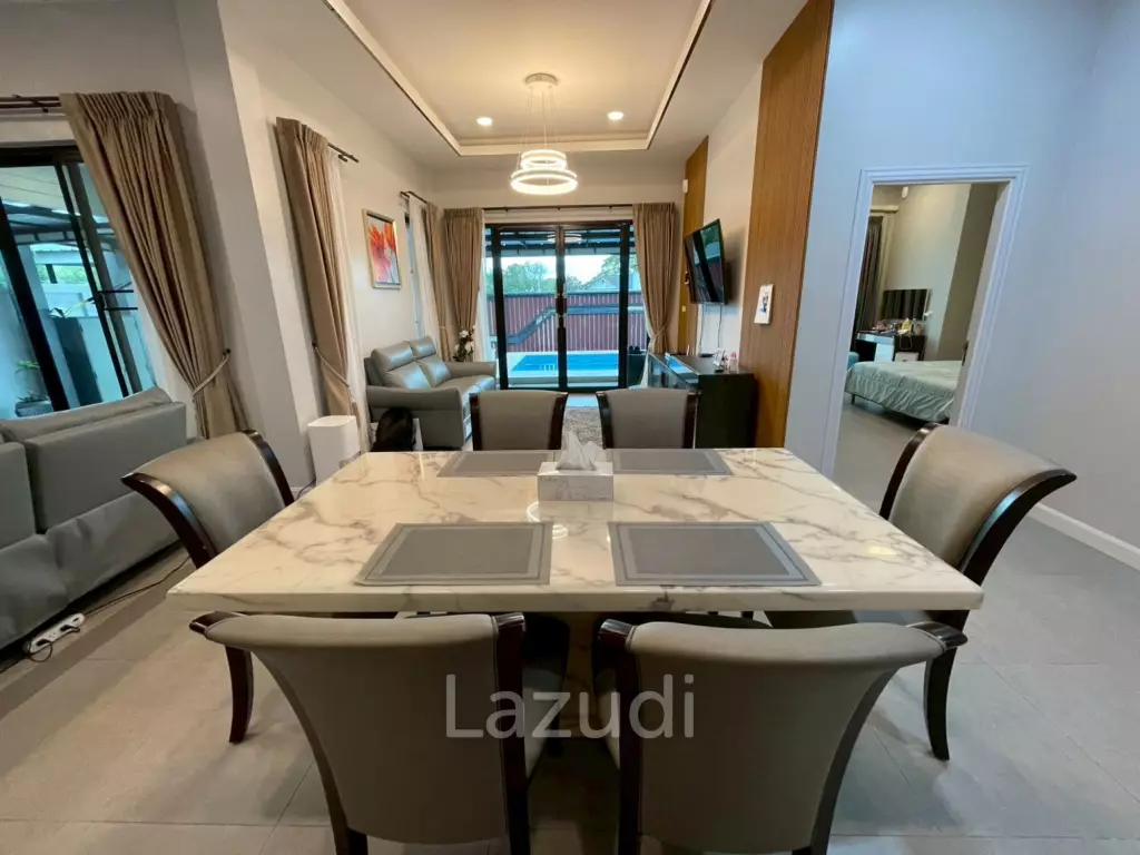 Tippawan Villa Hua Hin 8 – 3BR Pet-Friendly Pool Villa