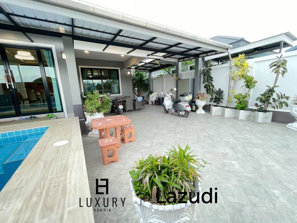 Tippawan Villa Hua Hin 8 – 3BR Pet-Friendly Pool Villa