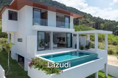 Modern Sea View Villa – 3 Bedrooms in Ban Tai, Koh Samui