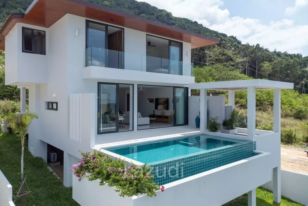 Modern Sea View Villa – 3 Bedrooms in Ban Tai, Koh Samui