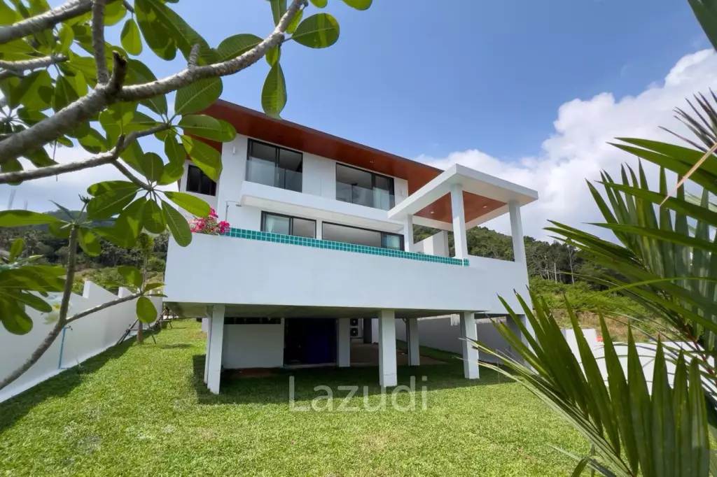 Modern Sea View Villa – 3 Bedrooms in Ban Tai, Koh Samui