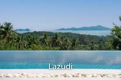 Modern Sea View Villa – 3 Bedrooms in Ban Tai, Koh Samui