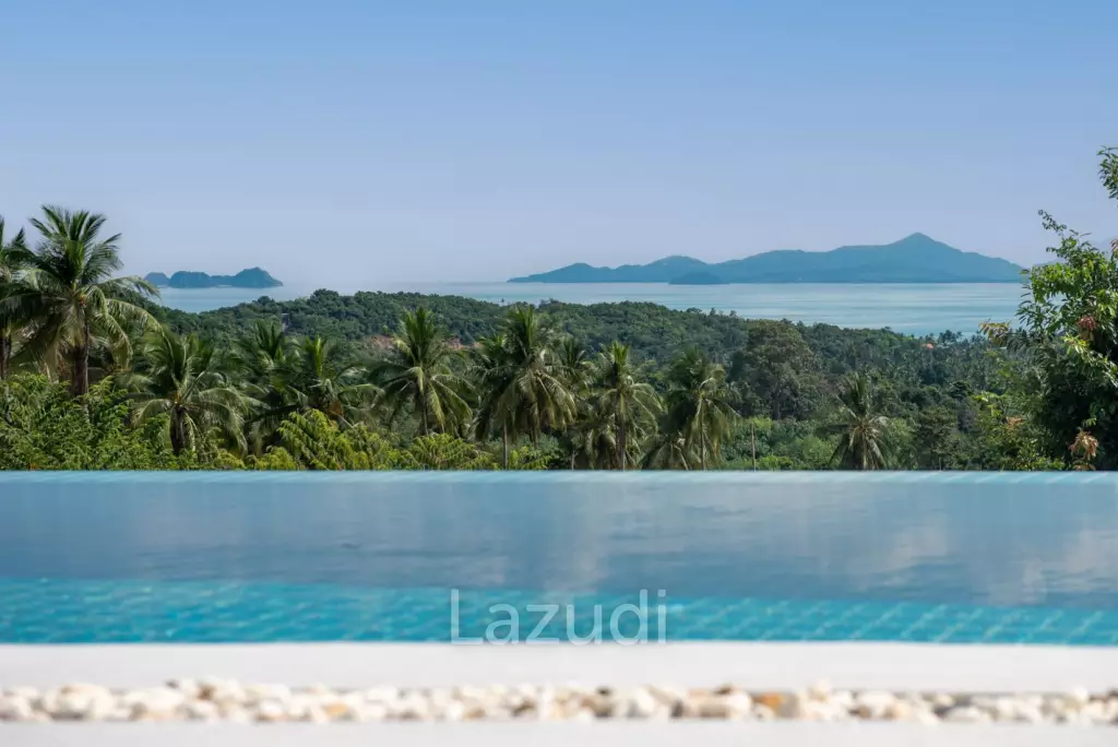 Modern Sea View Villa – 3 Bedrooms in Ban Tai, Koh Samui