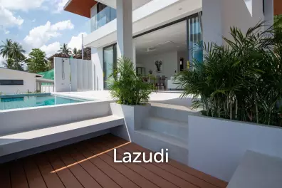 Modern Sea View Villa – 3 Bedrooms in Ban Tai, Koh Samui