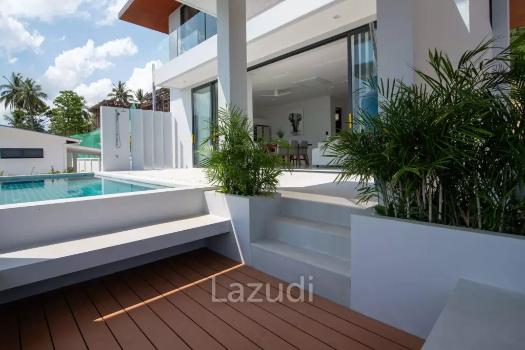 Modern Sea View Villa – 3 Bedrooms in Ban Tai, Koh Samui